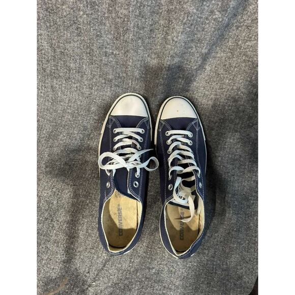 Converse Chuck Taylor All Star Low Top Navy Canvas Shoes – Men’s Size 13 - Picture 5 of 6